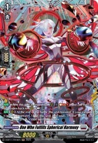 One Who Fulfills Spherical Harmony (FR) - D-BT11: Clash of the Heroes - Cardfight Vanguard card