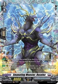 Emanating Monster, Raselec (FR) - D-BT11: Clash of the Heroes - Cardfight Vanguard card