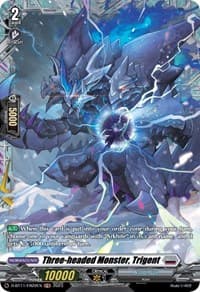 Three-headed Monster, Trigent (FR) - D-BT11: Clash of the Heroes - Cardfight Vanguard card