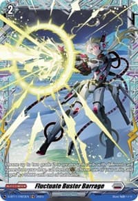 Fluctuate Buster Barrage (FR) - D-BT11: Clash of the Heroes - Cardfight Vanguard card