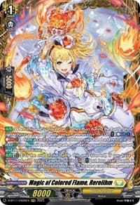 Magic of Colored Flame, Rerelihm (FR) - D-BT11: Clash of the Heroes - Cardfight Vanguard card