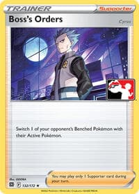 Boss's Orders [Cyrus] - Prize Pack Series Cards - Pokemon card
