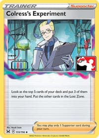 Colress's Experiment - Prize Pack Series Cards - Pokemon card