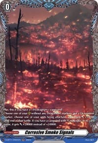 Corrosive Smoke Signals (FR) - D-BT11: Clash of the Heroes - Cardfight Vanguard card