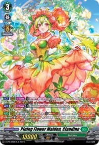 Pining Flower Maiden, Claudine (Foil) - D Promo Cards - Cardfight Vanguard card