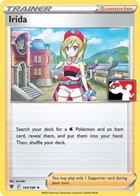 Irida - Prize Pack Series Cards - Pokemon card