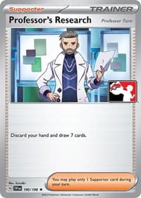 Professor's Research [Professor Turo] - Prize Pack Series Cards - Pokemon card