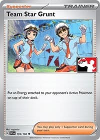 Team Star Grunt - Prize Pack Series Cards - Pokemon card
