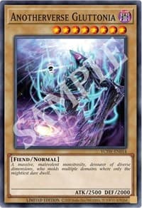 Anotherverse Gluttonia (SR) - Yu-Gi-Oh! Championship Series Prize Cards - YuGiOh card
