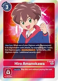 Hiro Amanokawa - P-062 (Resurgence Booster Reprint) - Resurgence Booster - Digimon Card Game card