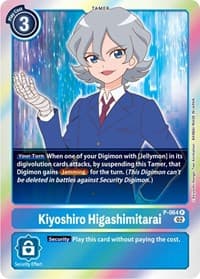 Kiyoshiro Higashimitarai - P-064 (Resurgence Booster Reprint) - Resurgence Booster - Digimon Card Game card