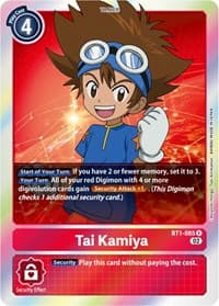 Tai Kamiya (Resurgence Booster Reprint) - Resurgence Booster - Digimon Card Game card