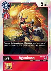 Agunimon (Resurgence Booster Reprint) - Resurgence Booster - Digimon Card Game card