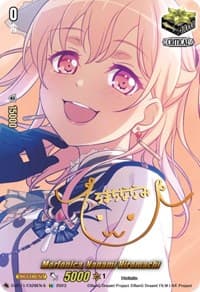Morfonica, Nanami Hiromachi (Signature) - D-BT11: Clash of the Heroes - Cardfight Vanguard card