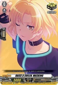 RAISE A SUILEN, MASKING - D-BT11: Clash of the Heroes - Cardfight Vanguard card