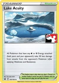 Lake Acuity - Prize Pack Series Cards - Pokemon card