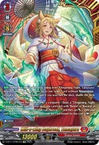 Will-o-wisp Daybreak, Tamayura (FFR) - D-BT11: Clash of the Heroes - Cardfight Vanguard card