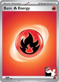 Basic Fire Energy - 002 - Prize Pack Series Cards - Pokemon card
