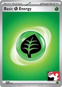 Basic Grass Energy - 001 - Prize Pack Series Cards - Pokemon card
