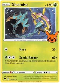 Dhelmise - Trick or Trade BOOster Bundle 2023 - Pokemon card