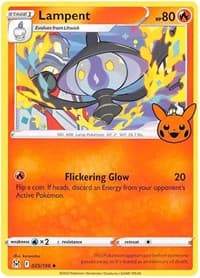 Lampent - Trick or Trade BOOster Bundle 2023 - Pokemon card