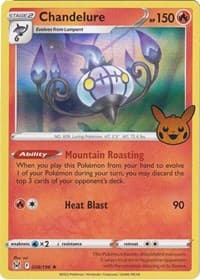 Chandelure - Trick or Trade BOOster Bundle 2023 - Pokemon card