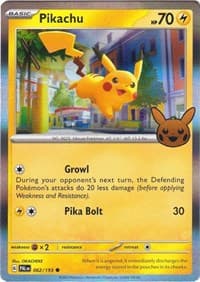 Pikachu - Trick or Trade BOOster Bundle 2023 - Pokemon card