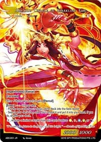 Arcana: Guardian of the Temple // Arcana: Oracle of Sparkling Fire - Arcana Battle Colosseum - Force of Will card