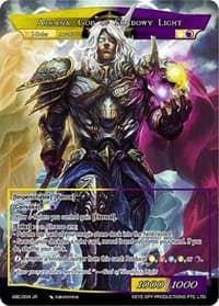 Arcana: Knight of Heavens // Arcana: God of Shadowy Light - Arcana Battle Colosseum - Force of Will card