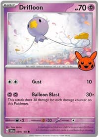 Drifloon - Trick or Trade BOOster Bundle 2023 - Pokemon card