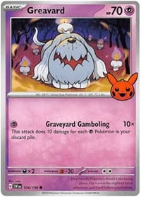 Greavard - Trick or Trade BOOster Bundle 2023 - Pokemon card