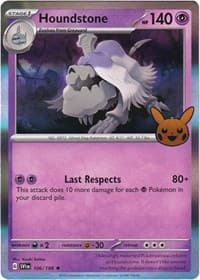 Houndstone - Trick or Trade BOOster Bundle 2023 - Pokemon card