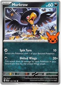 Murkrow - Trick or Trade BOOster Bundle 2023 - Pokemon card