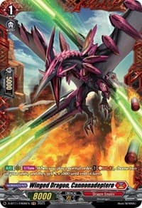 Winged Dragon, Cannonadeptero (FR) - D-BT11: Clash of the Heroes - Cardfight Vanguard card