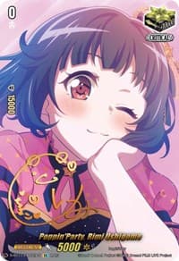 Poppin'Party, Rimi Ushigome (Signature) - D-BT11: Clash of the Heroes - Cardfight Vanguard card