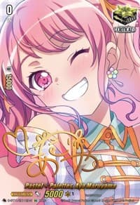 Pastel*Palettes, Aya Maruyama (Signature) - D-BT11: Clash of the Heroes - Cardfight Vanguard card