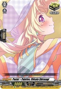 Pastel*Palettes, Chisato Shirasagi - D-BT11: Clash of the Heroes - Cardfight Vanguard card