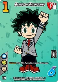 Bonds of Friendship (Regional License Exam 2023) - UniVersus: My Hero Academia Promo Cards - UniVersus card