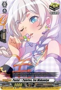 Pastel*Palettes, Eve Wakamiya - D-BT11: Clash of the Heroes - Cardfight Vanguard card