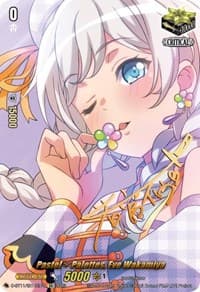 Pastel*Palettes, Eve Wakamiya (Signature) - D-BT11: Clash of the Heroes - Cardfight Vanguard card