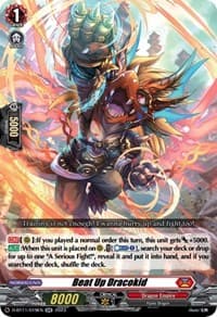 Beat Up Dracokid - D-BT11: Clash of the Heroes - Cardfight Vanguard card