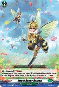 Sweet Honey Garden - D-BT11: Clash of the Heroes - Cardfight Vanguard card