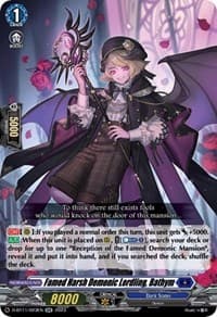 Famed Harsh Demonic Lordling, Bathym - D-BT11: Clash of the Heroes - Cardfight Vanguard card