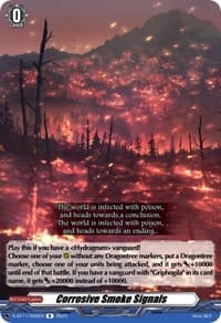 Corrosive Smoke Signals - D-BT11: Clash of the Heroes - Cardfight Vanguard card