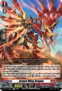 Armed Wing Dragon - D-BT11: Clash of the Heroes - Cardfight Vanguard card