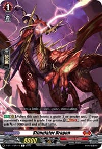 Stimulator Dragon - D-BT11: Clash of the Heroes - Cardfight Vanguard card