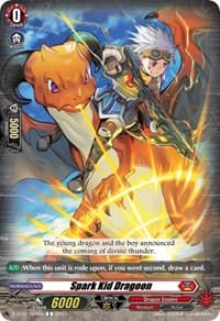 Spark Kid Dragoon - D-BT11: Clash of the Heroes - Cardfight Vanguard card