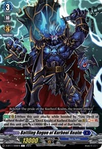 Battling Rogue of Kurheol Realm - D-BT11: Clash of the Heroes - Cardfight Vanguard card