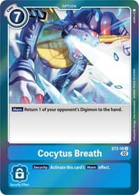 Cocytus Breath (Resurgence Booster Reprint) - Resurgence Booster - Digimon Card Game card
