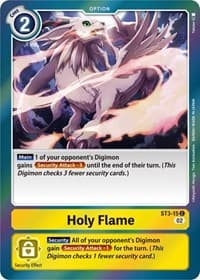 Holy Flame (Resurgence Booster Reprint) - Resurgence Booster - Digimon Card Game card